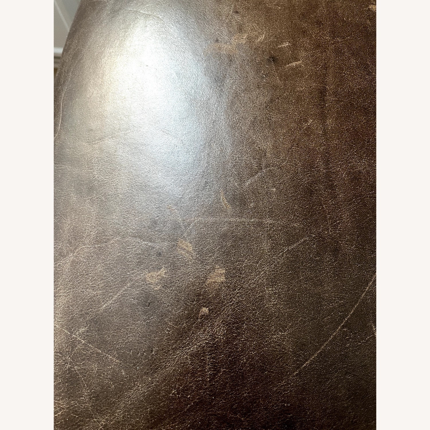 Arhaus Xavier Dark Brown Leather Bench  - image-6