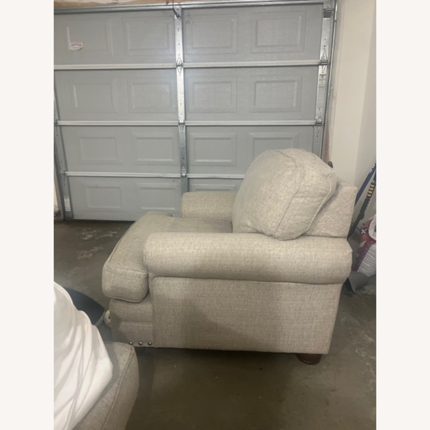 Bob's Discount Furniture Charleston Beige Chair - image-3