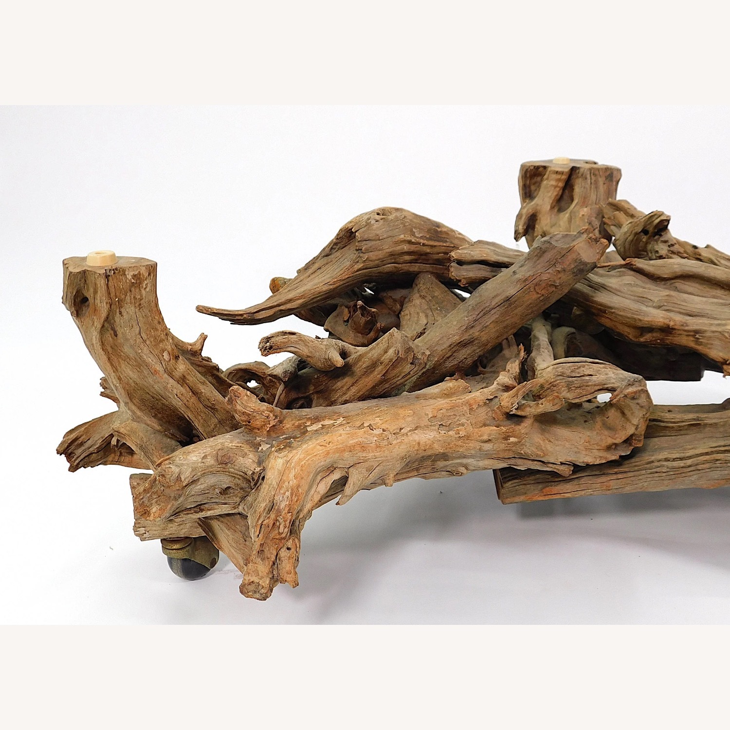 Vintage/Antique Finds Natural Wood Coffee Table - image-7