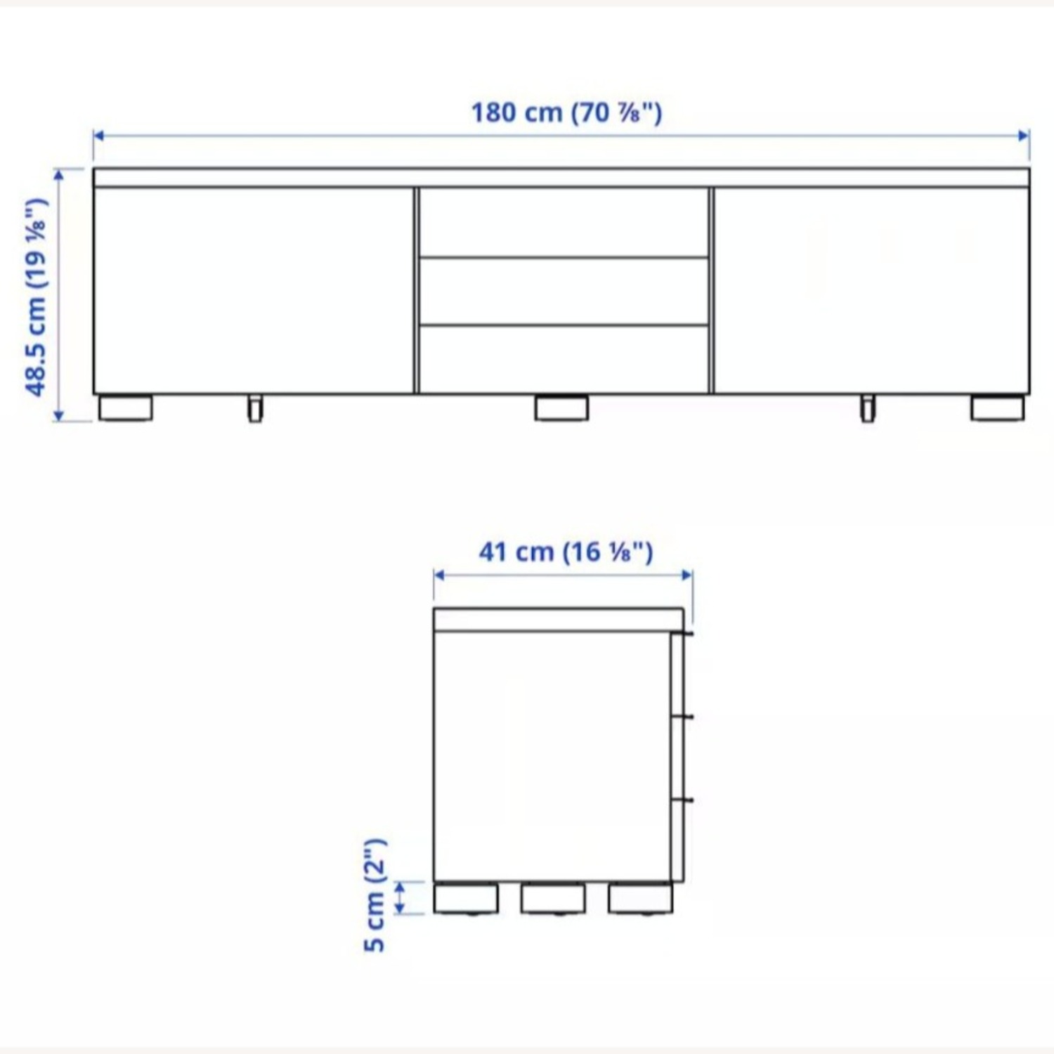 TV Stand With Storage - image-3