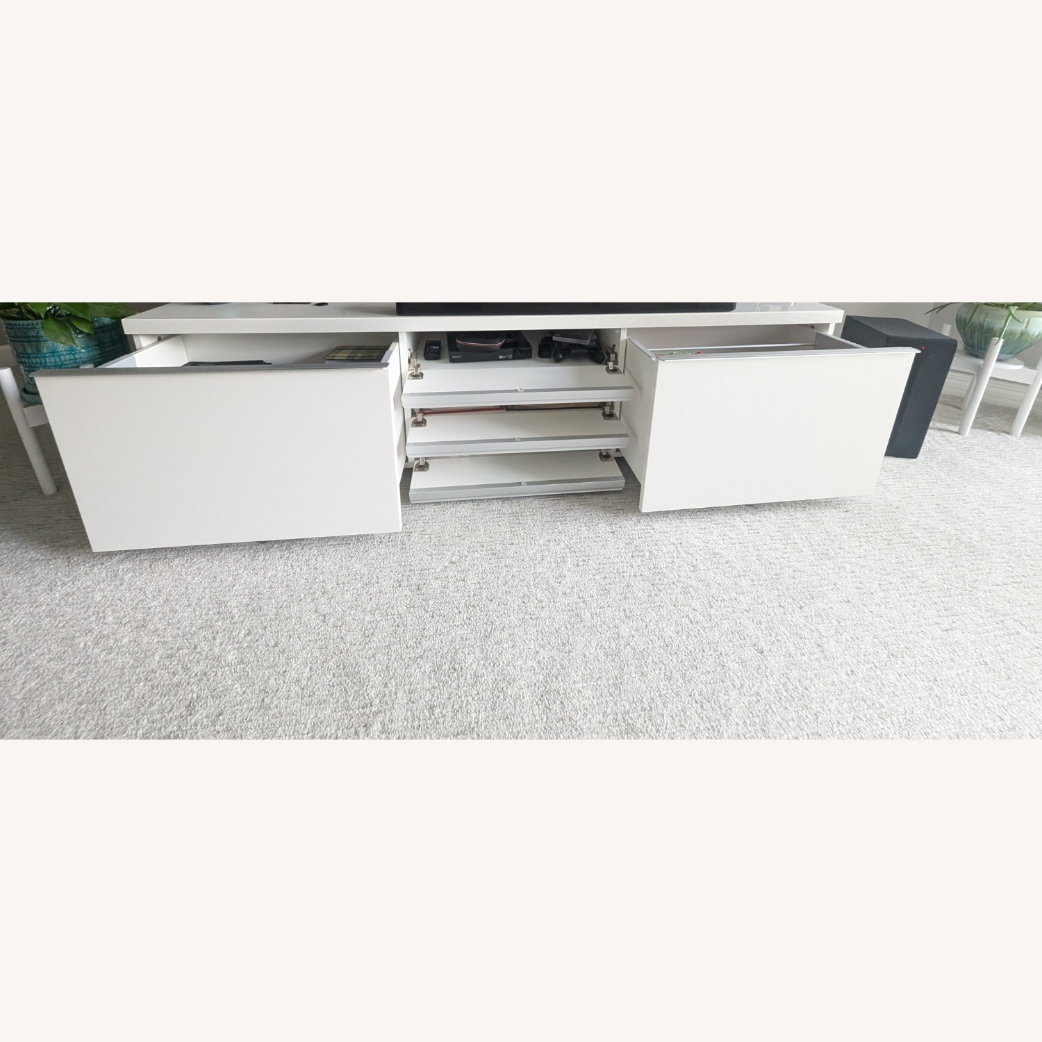 TV Stand With Storage - image-0