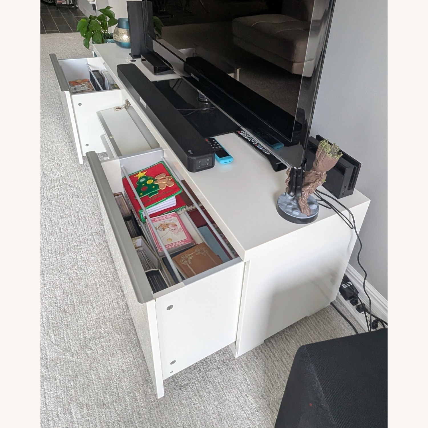 TV Stand With Storage - image-2