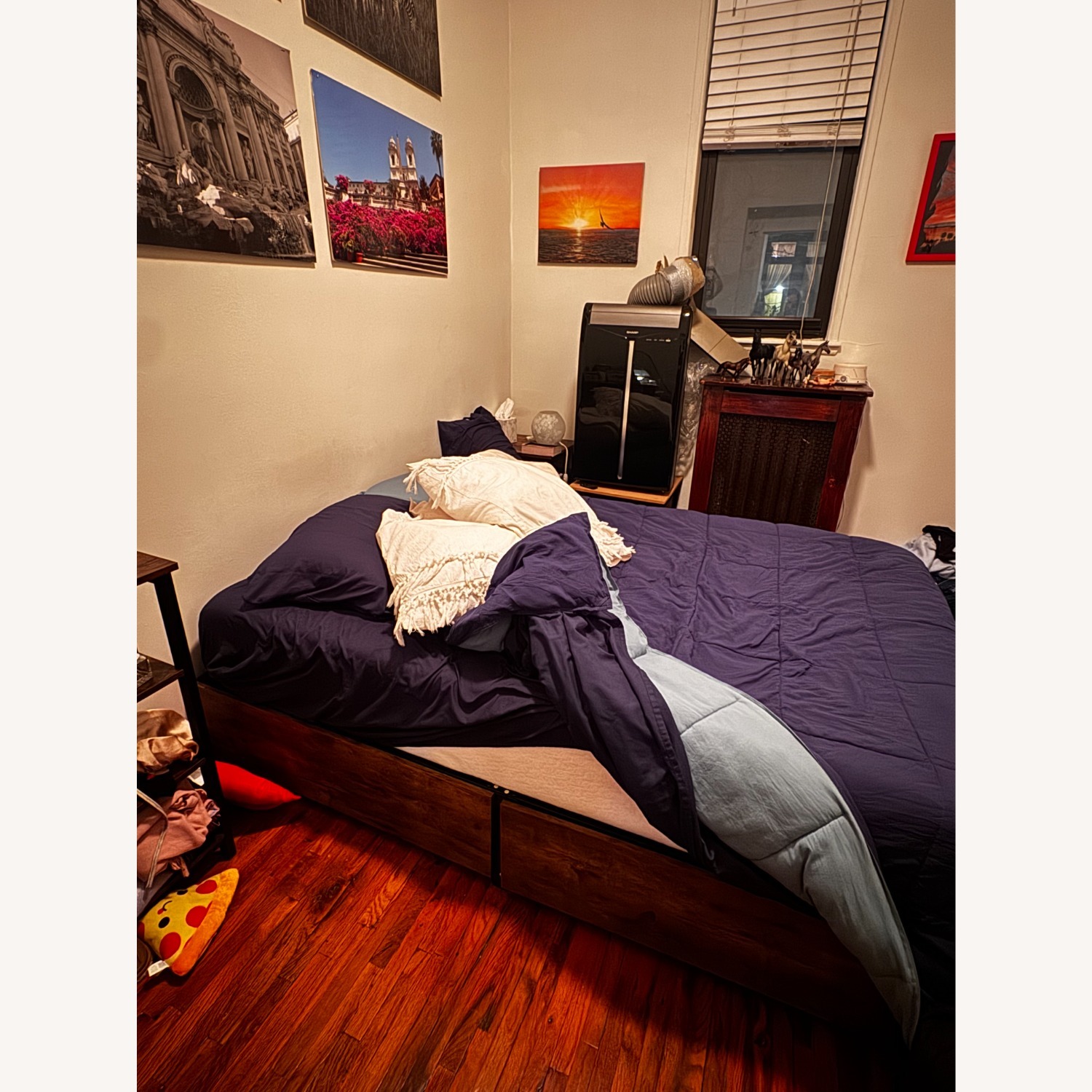  Milliken Storage Platform Bed With 4 Drawers No Headboard - image-1