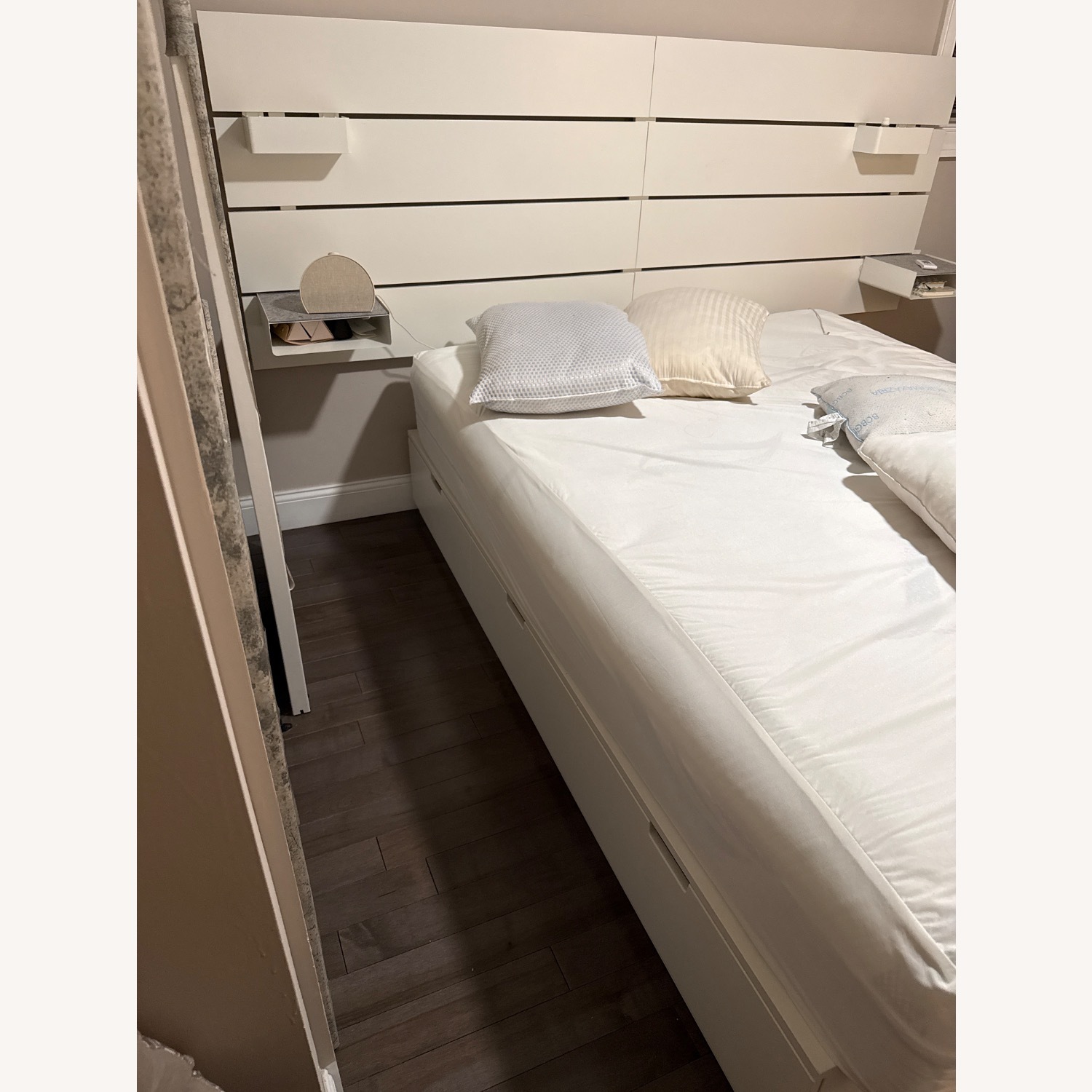 IKEA Nordli White Queen Bed - image-2
