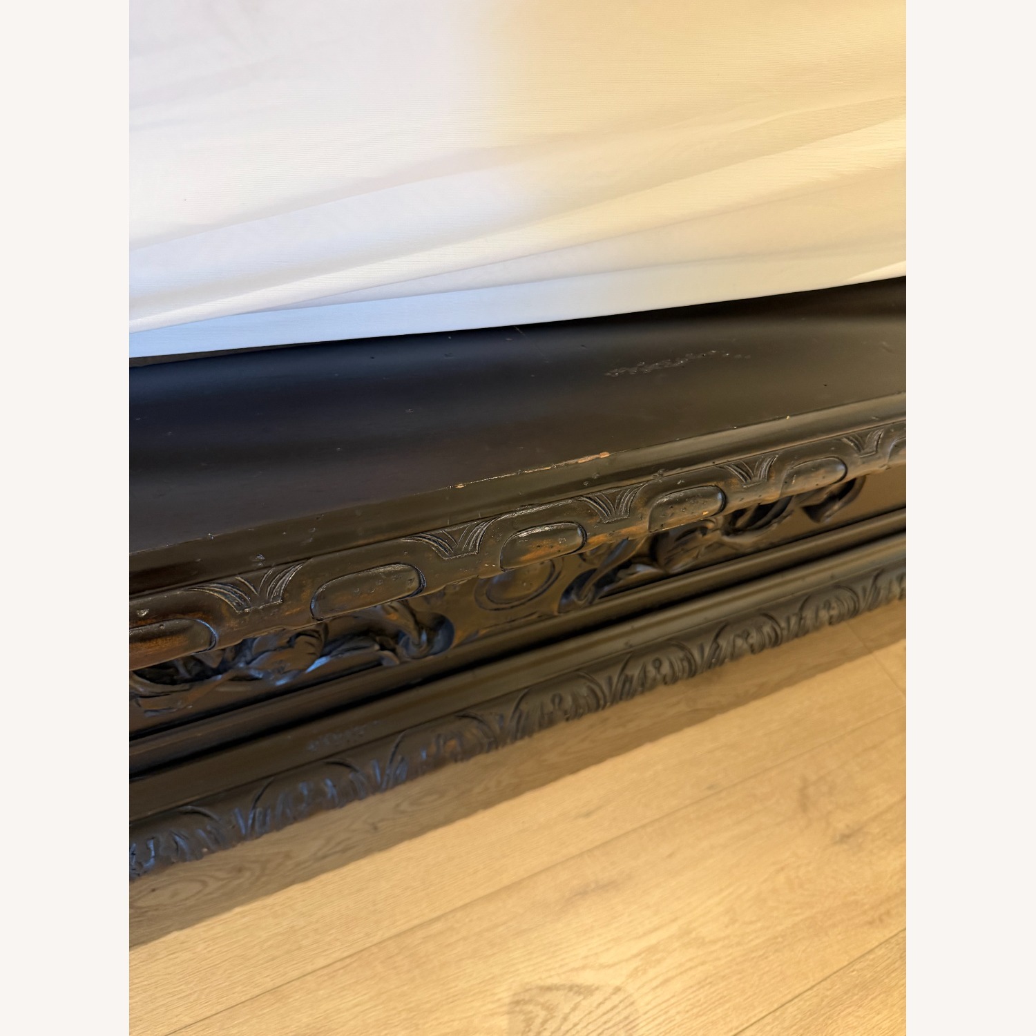 Restoration Hardware King Black French Empire Bed - image-8