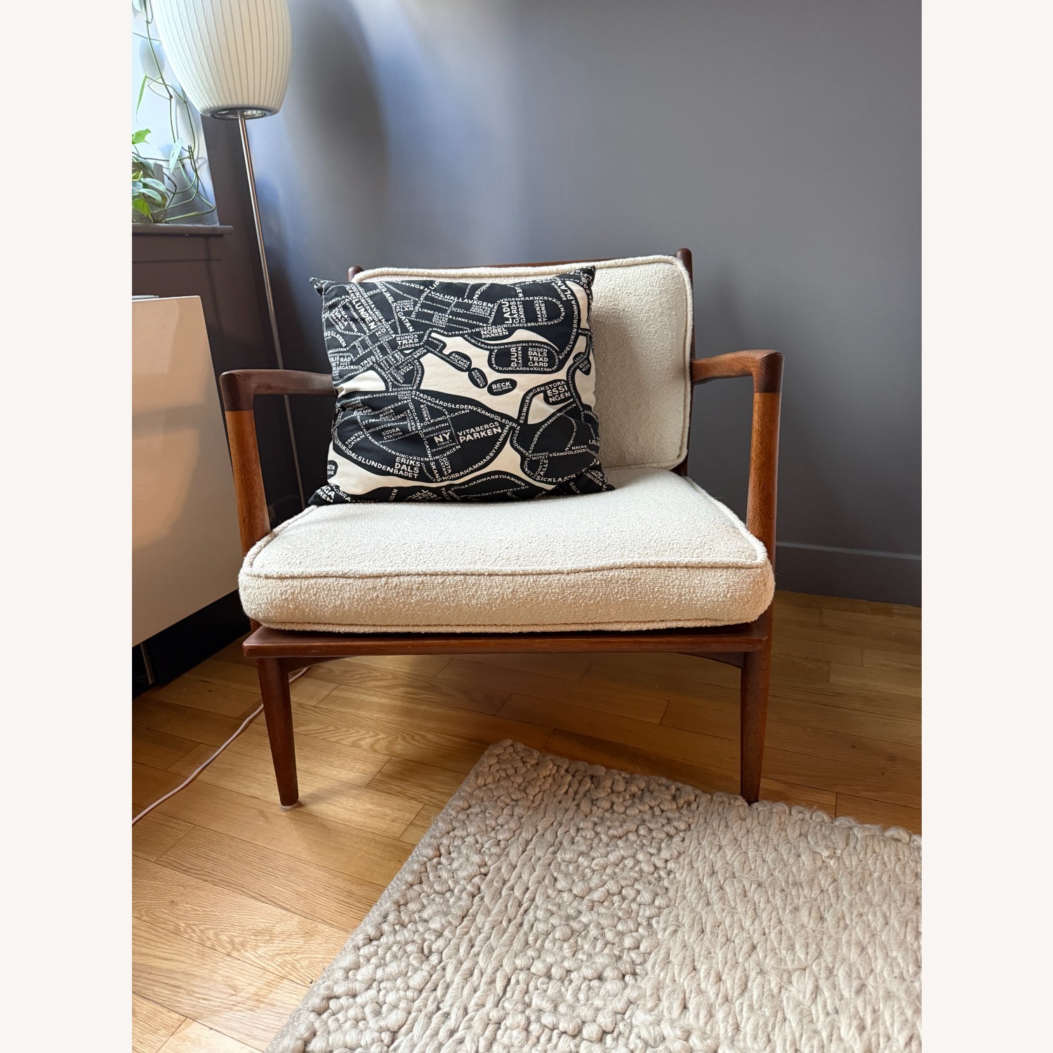 Vintage Mid Century Danish Modern Lounge Chairs - image-5