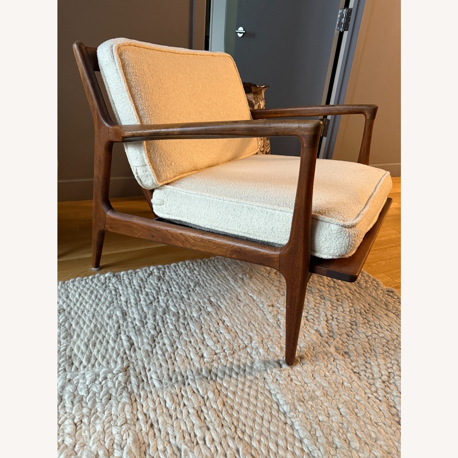 Vintage Mid Century Danish Modern Lounge Chairs - image-3