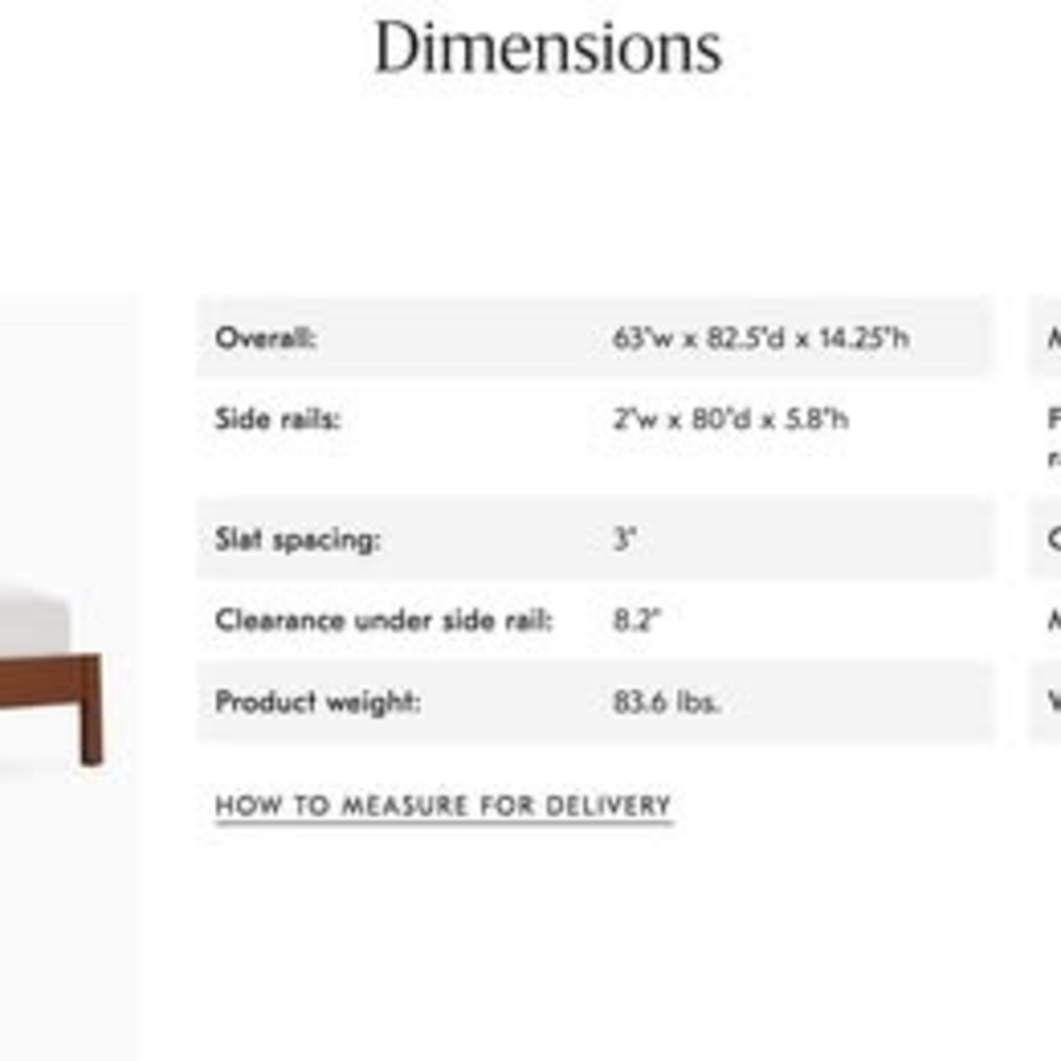 West Elm Queen Simple Bed Frame Acorn - image-3