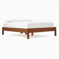West Elm Queen Simple Bed Frame Acorn