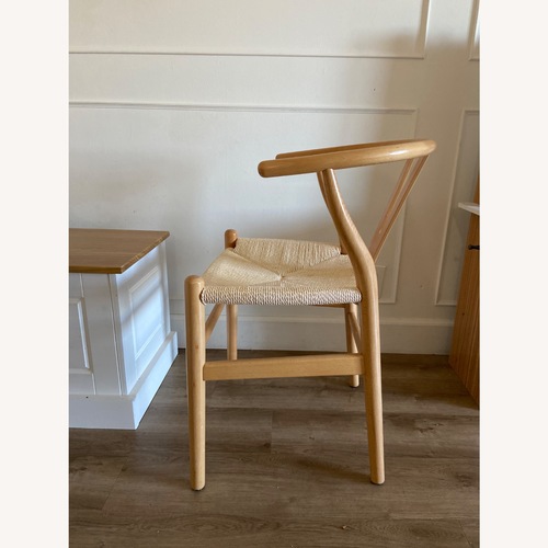 Used Rove Concepts Natural Wood Dining Chairs for sale on AptDeco