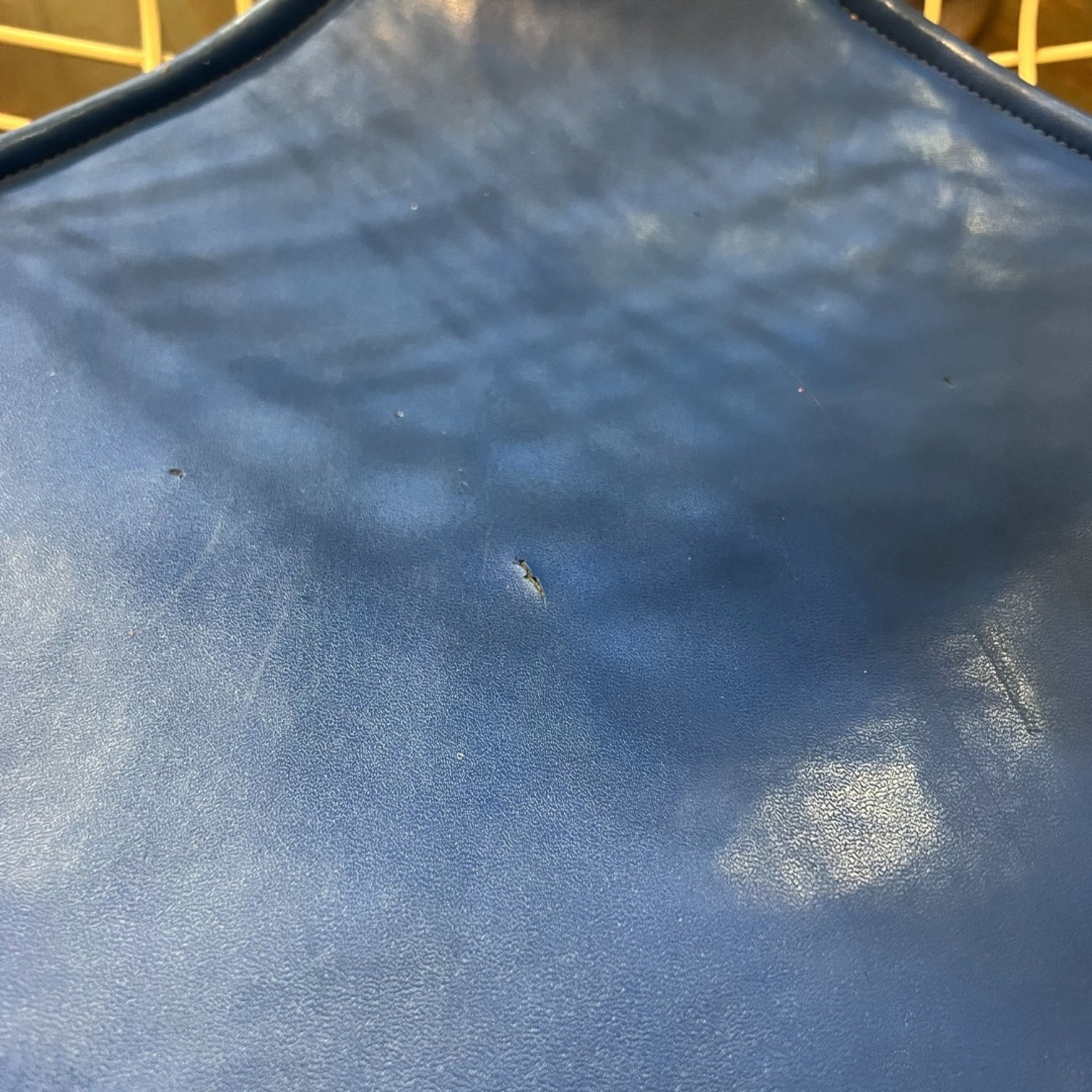 Herman Miller Eames Blue Metal Dining Chairs - image-5