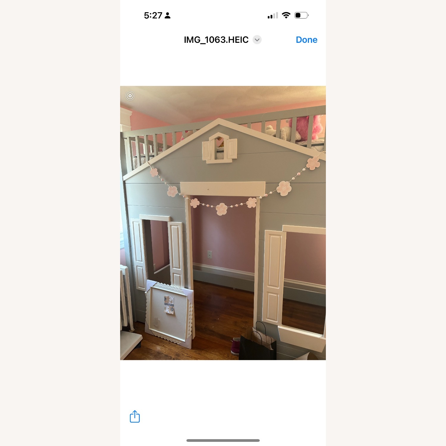 Pottery Barn Kids Playhouse Loft Bed  - image-2