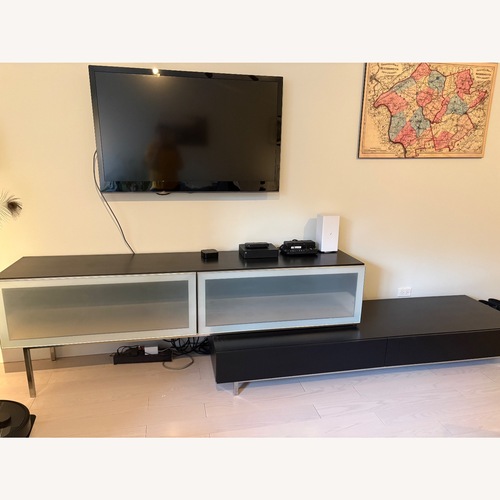 Used Large Media Center with Four Drawers  for sale on AptDeco