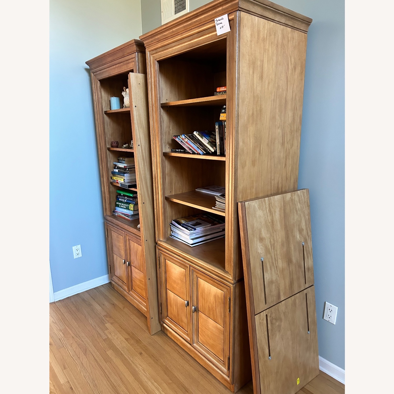 Thomasville Furniture Industries Natural Bookcase - image-1