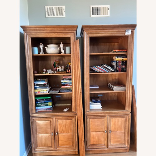 Used Thomasville Furniture Industries Natural Bookcase for sale on AptDeco