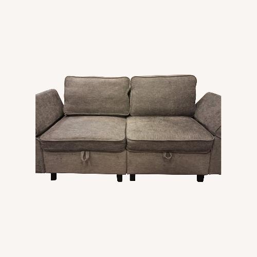 Used 2 Seater Sectional Sofa With Under-seat Storage for sale on AptDeco
