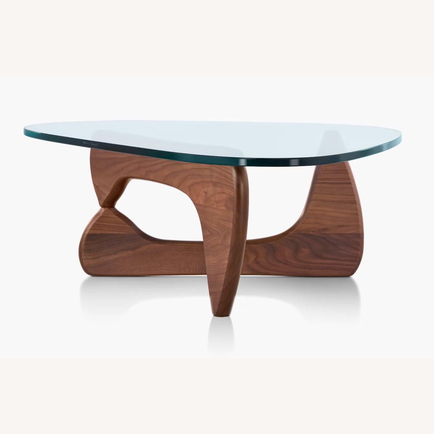 Design Within Reach Noguchi Glass Coffee Table - image-0
