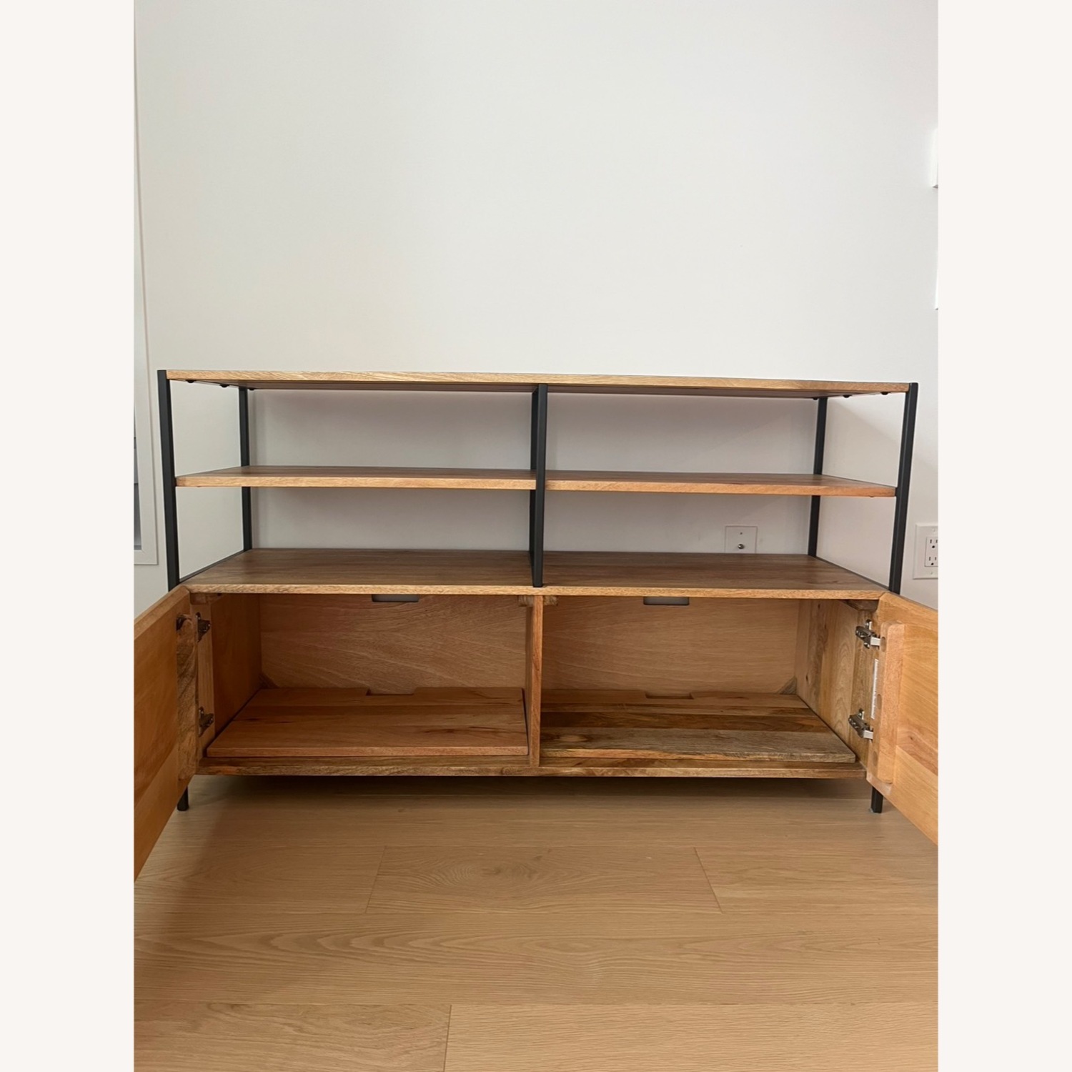 West Elm Industrial Modular Media Console 49" - image-4