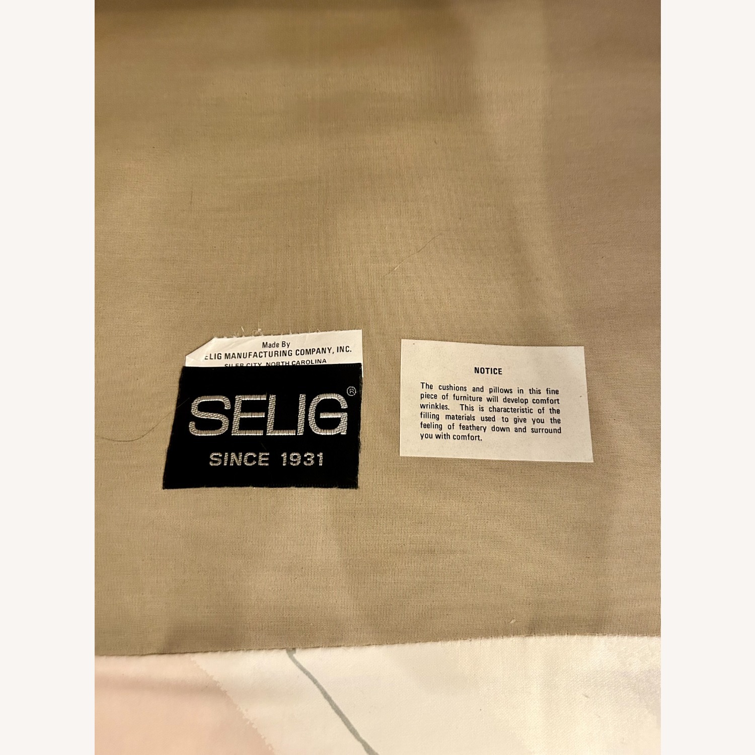 1980s Selig Pastel Overstuffed Lounge Chair - image-7