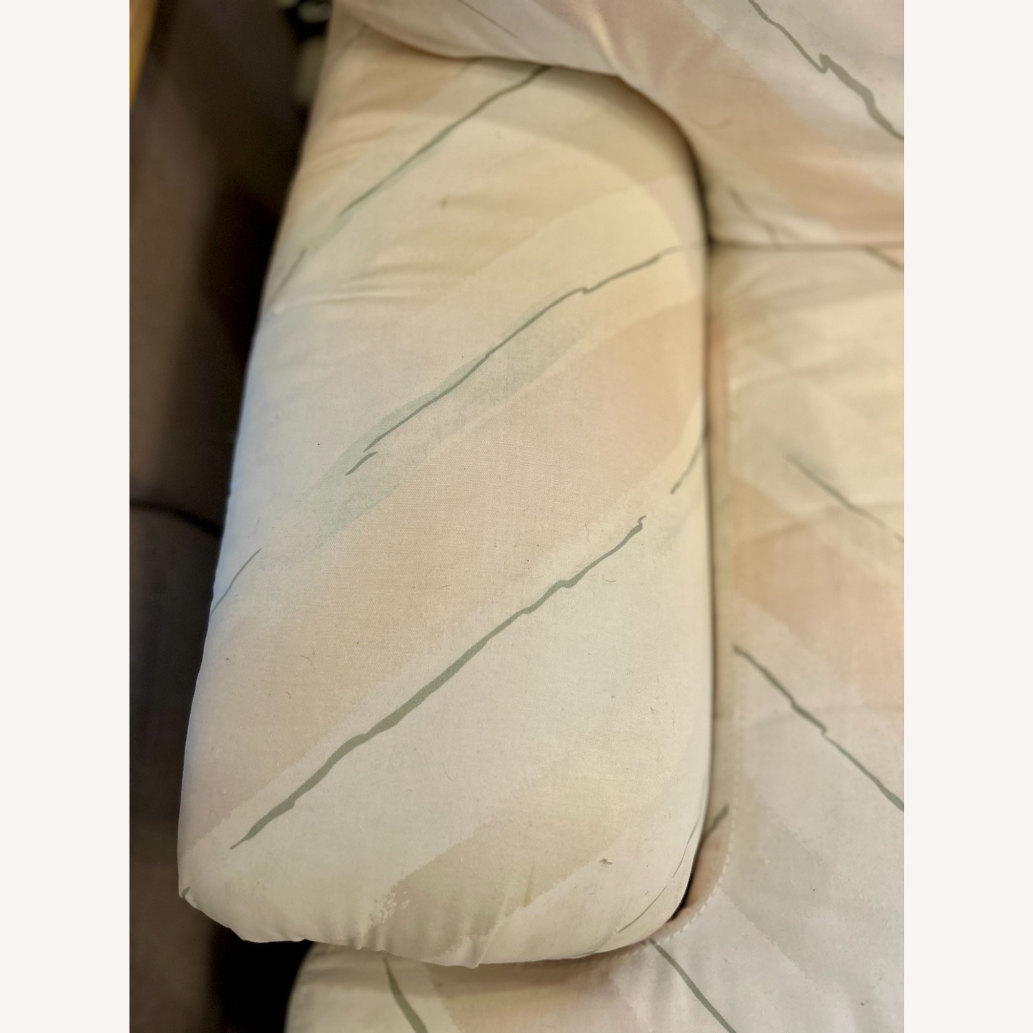 1980s Selig Pastel Overstuffed Lounge Chair - image-2