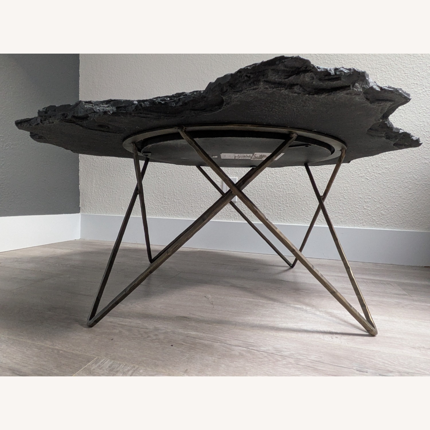 West Elm Forma Lava Stone Coffee Table - image-4