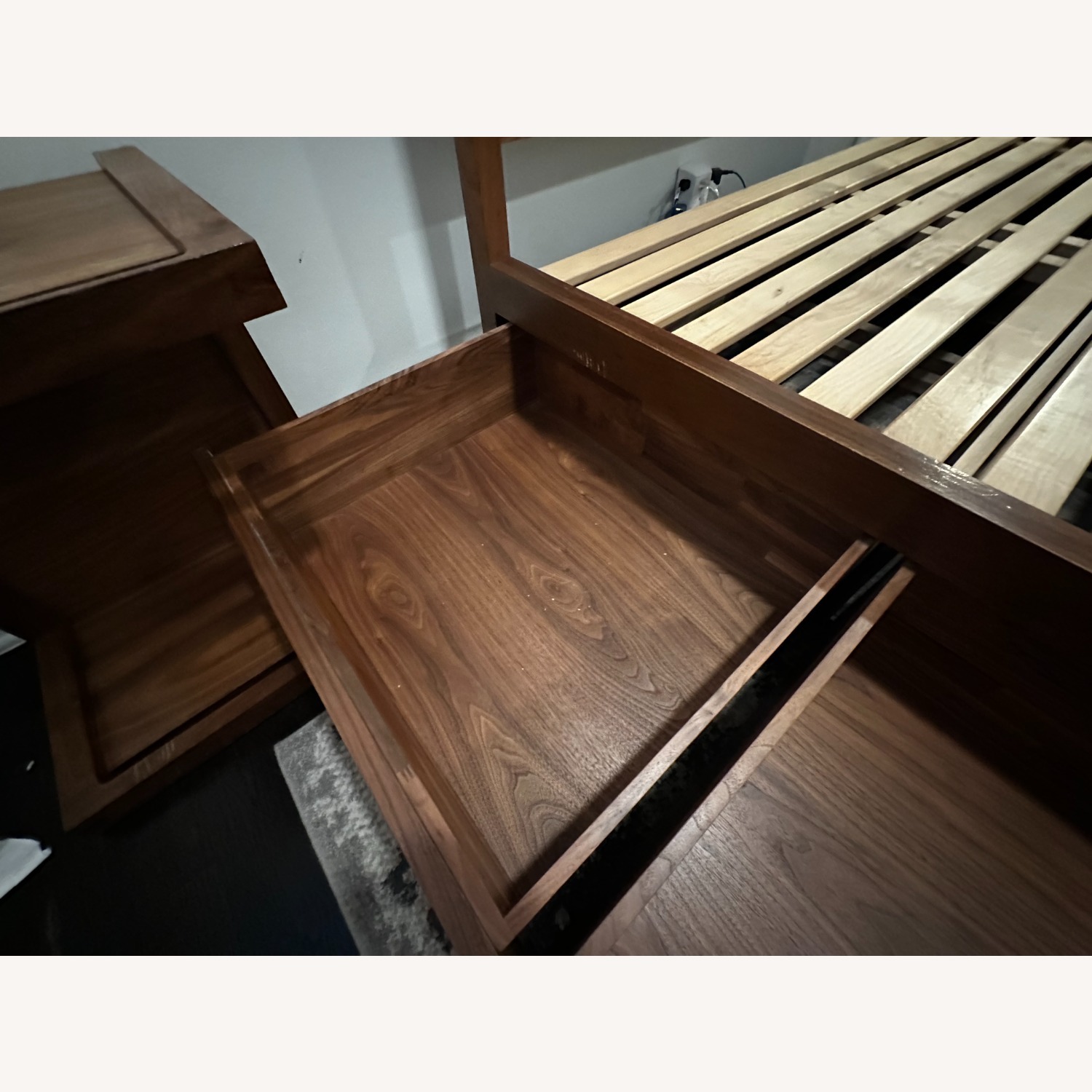 Design Within Reach Dark Matera Queen Bed - image-6