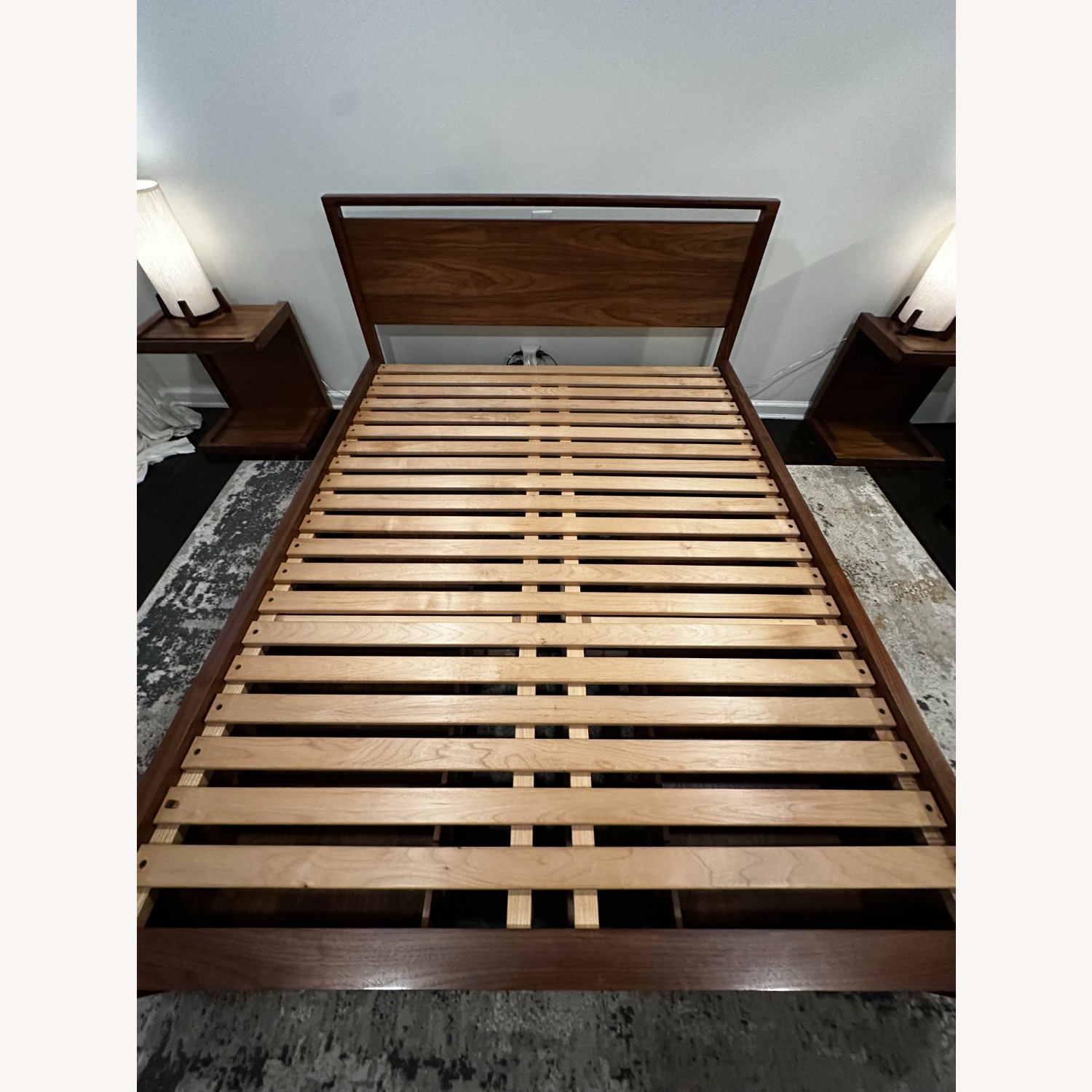 Design Within Reach Dark Matera Queen Bed - image-7