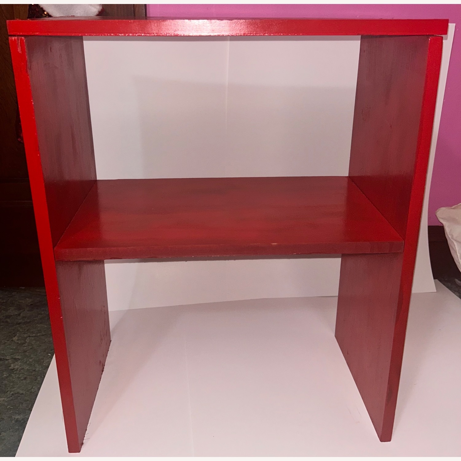 Red Side Table - image-1