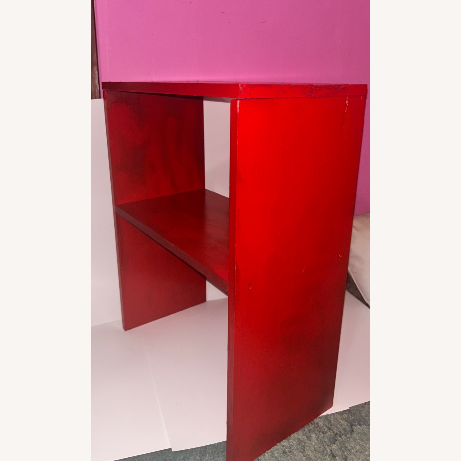 Red Side Table - image-2