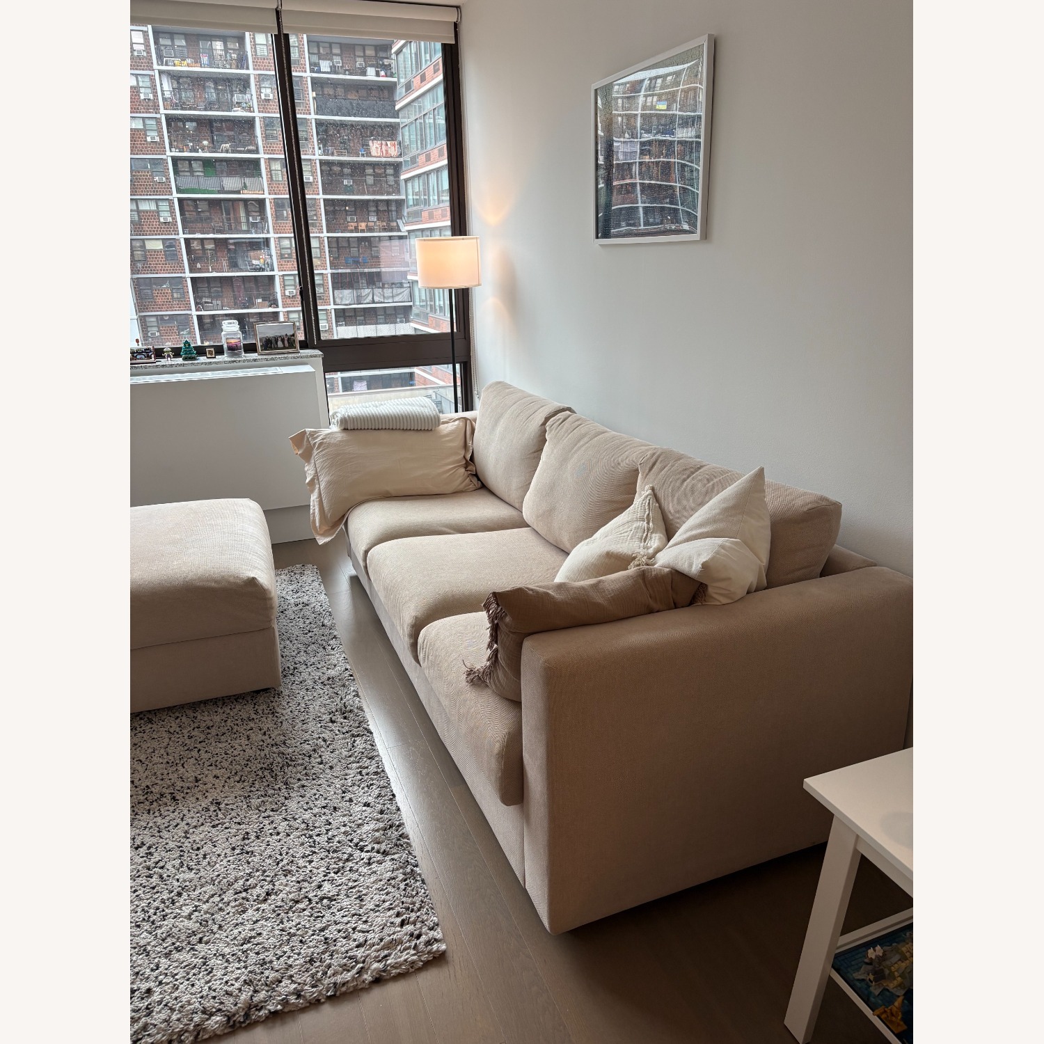 IKEA Finnala Light Brown 3+ Seater Sofa - image-2