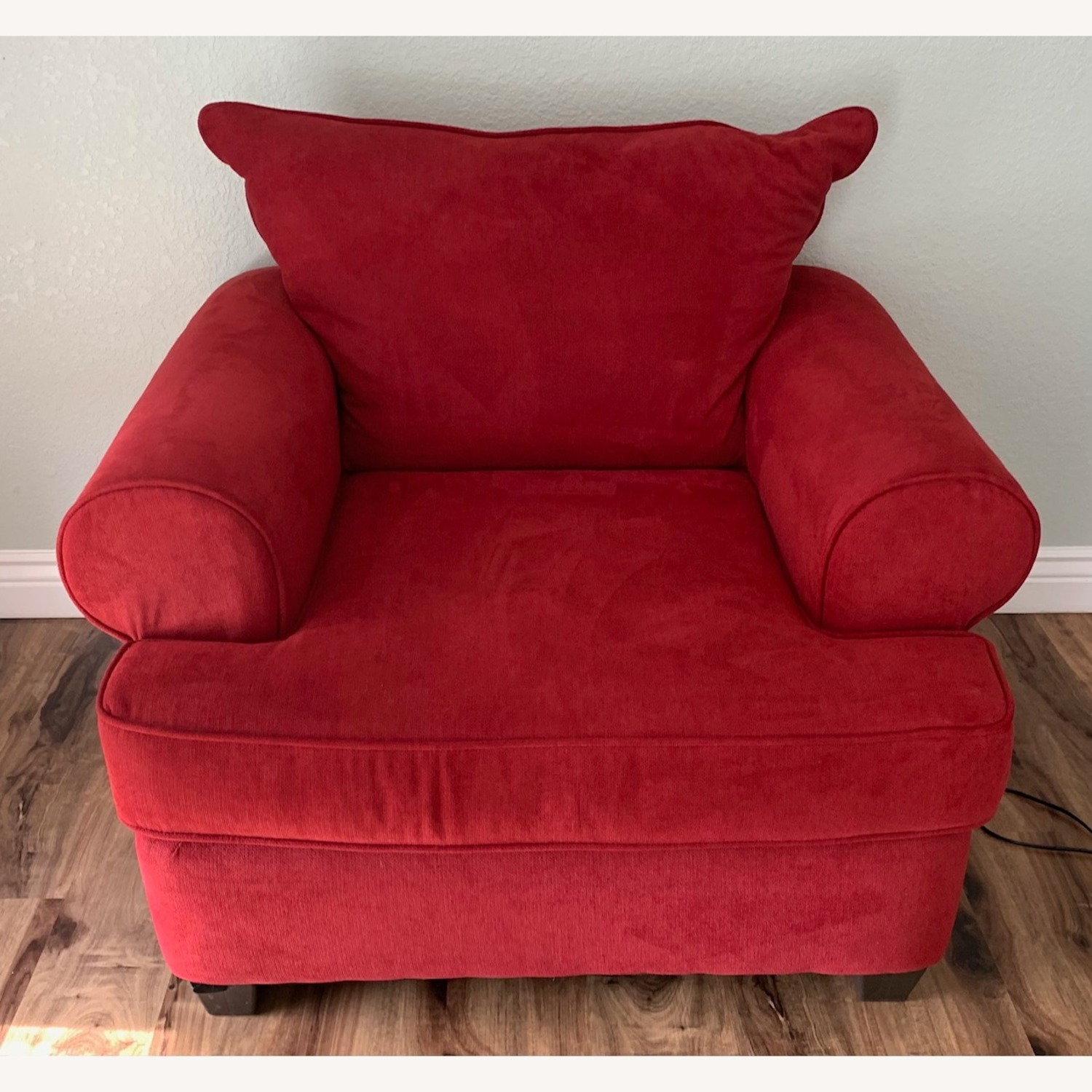 Pair of Peak Living Rooms to Go Red Armchairs - image-8
