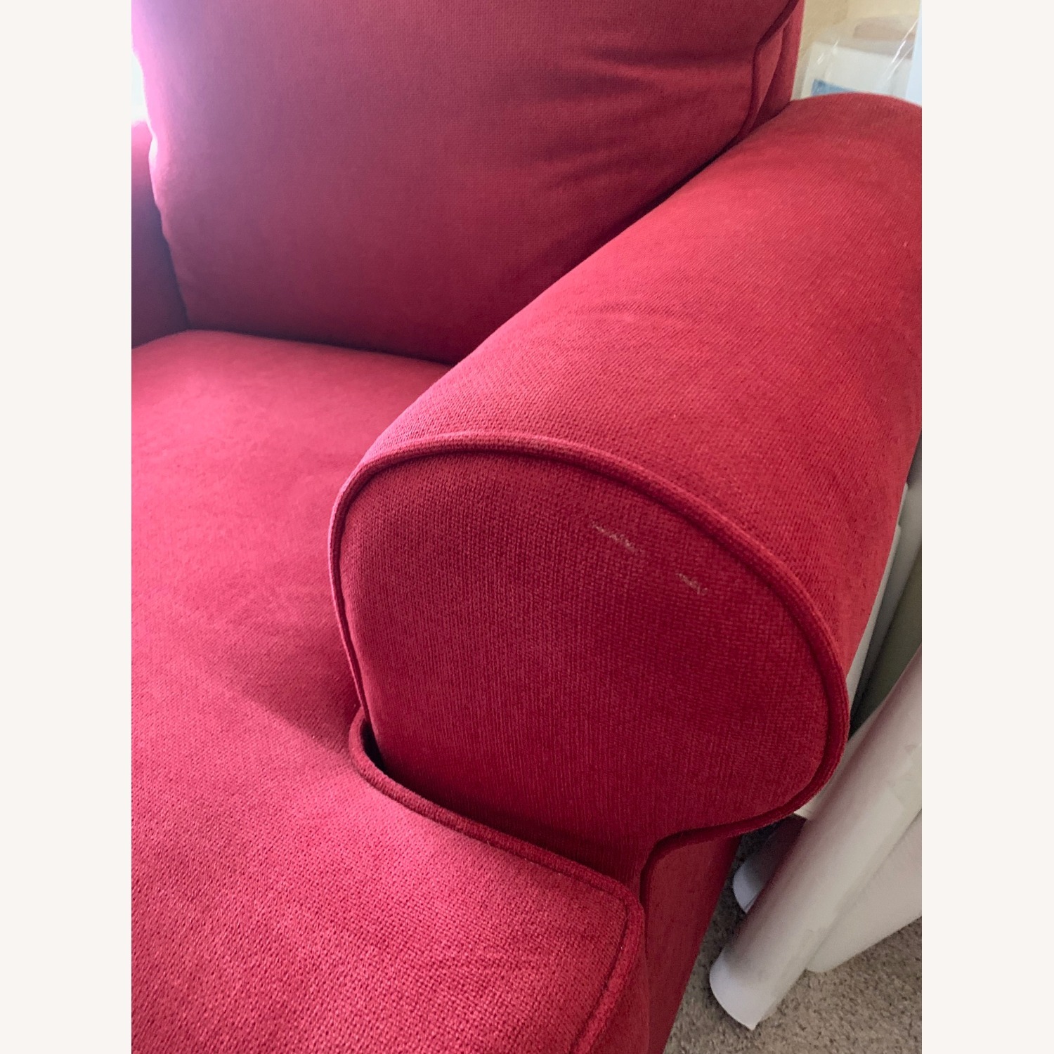 Pair of Peak Living Rooms to Go Red Armchairs - image-13