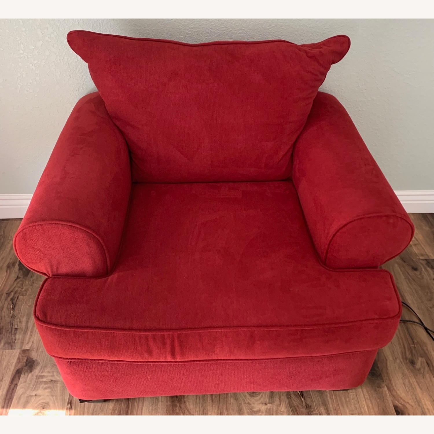 Pair of Peak Living Rooms to Go Red Armchairs - image-9