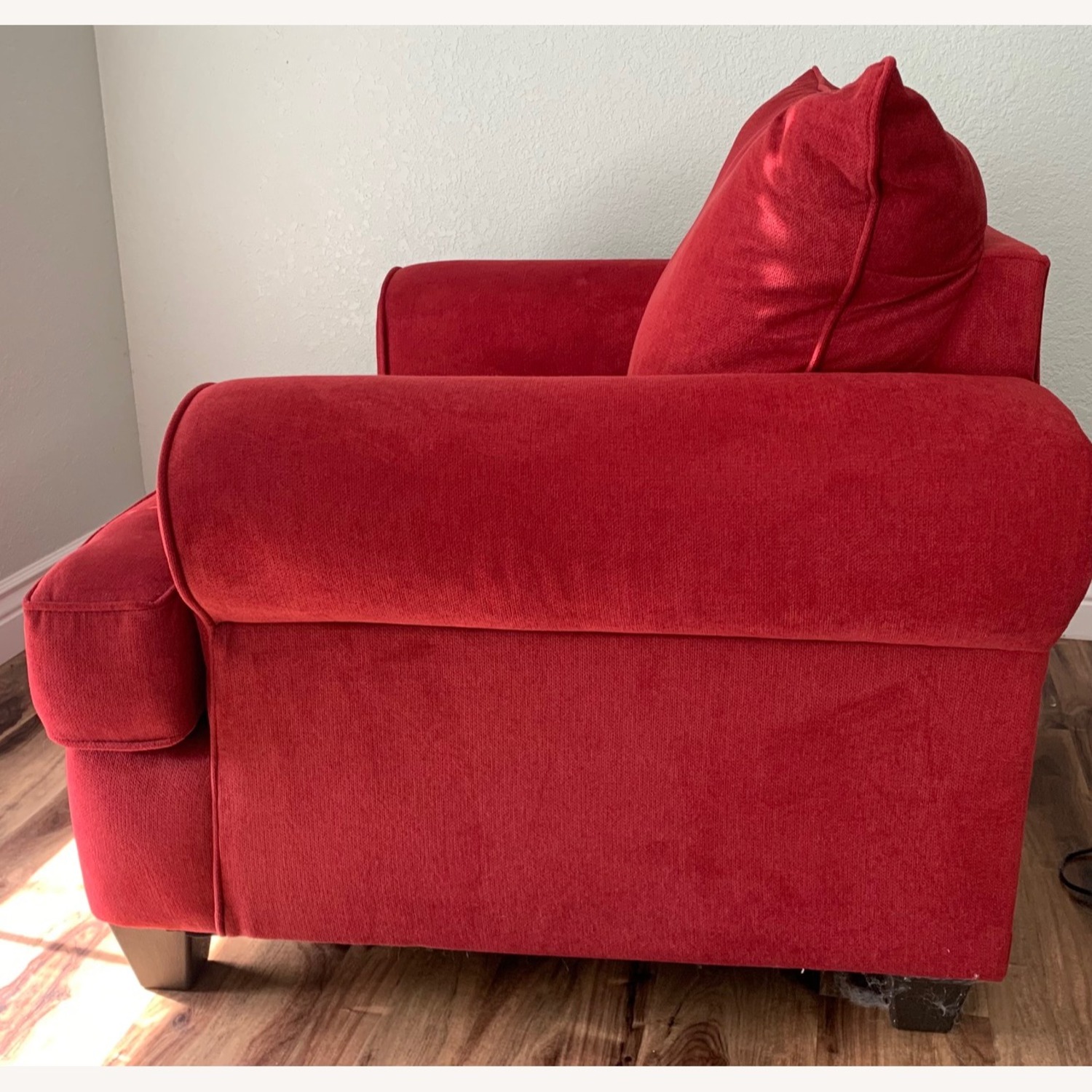 Pair of Peak Living Rooms to Go Red Armchairs - image-6