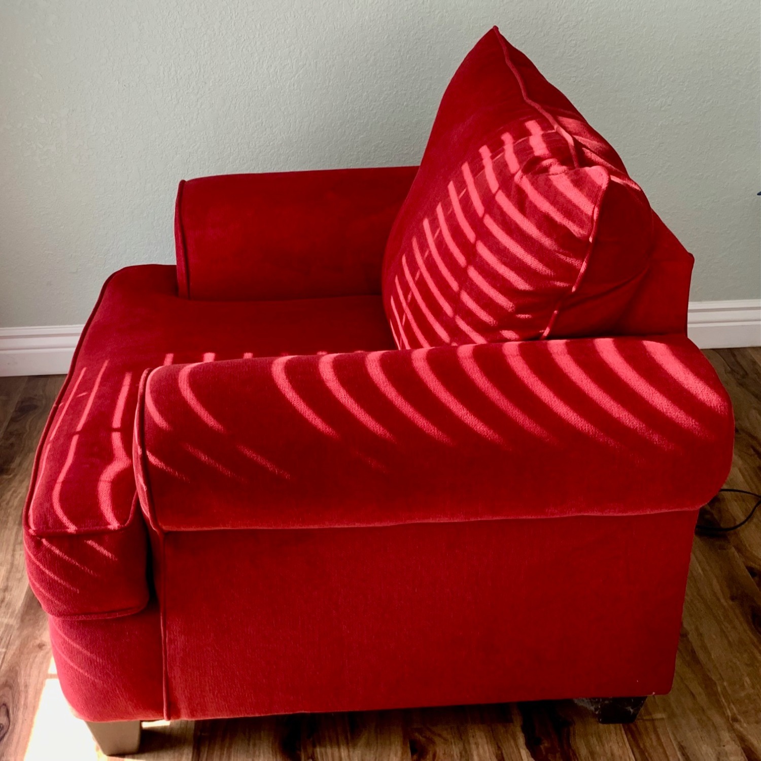 Pair of Peak Living Rooms to Go Red Armchairs - image-4