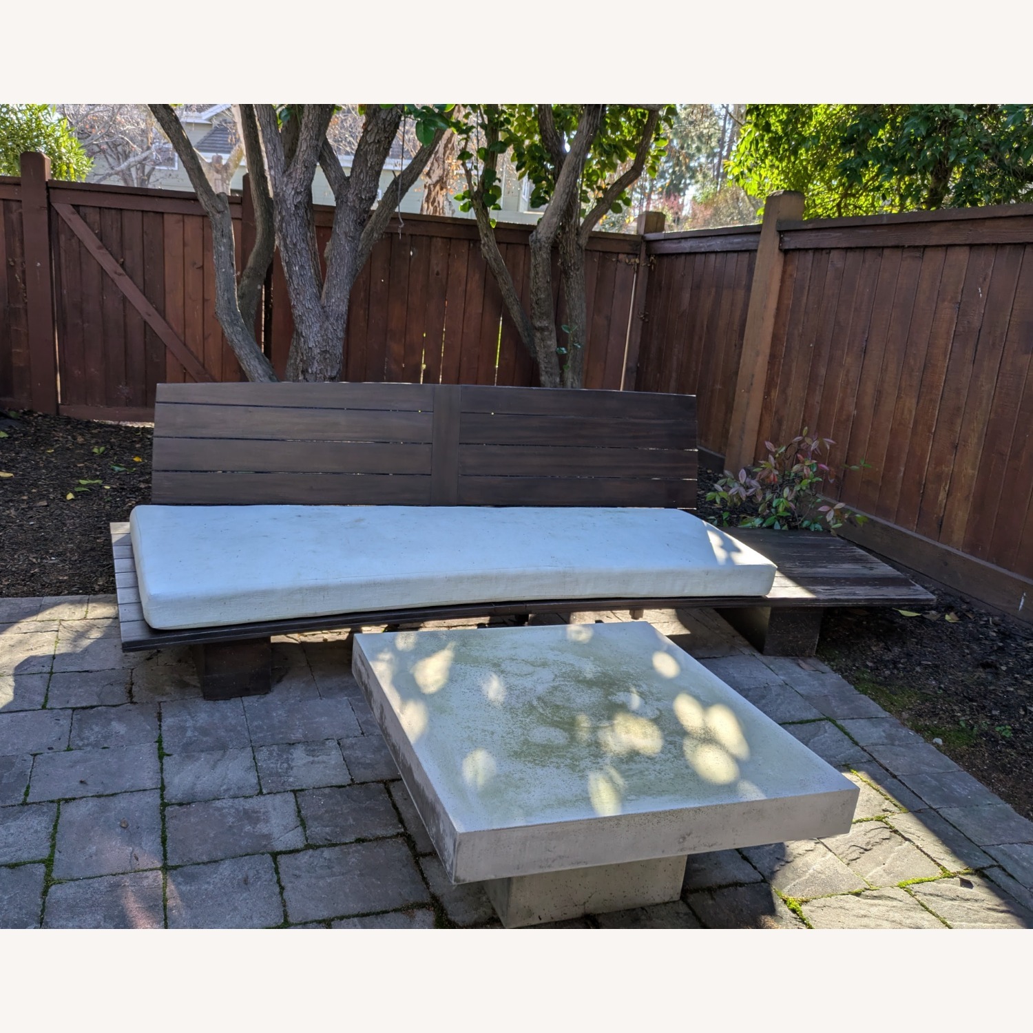 CB2 Element Natural Concrete Coffee Table - image-5