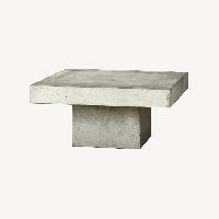 CB2 Element Natural Concrete Coffee Table