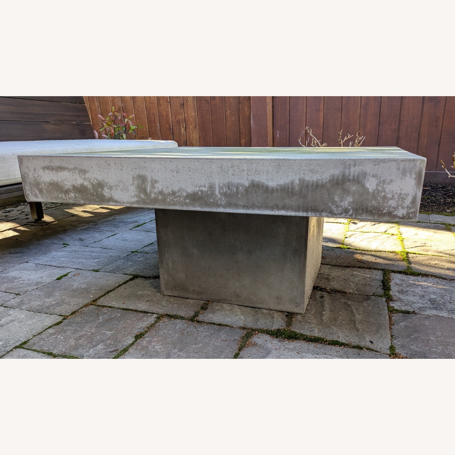 CB2 Element Natural Concrete Coffee Table - image-2