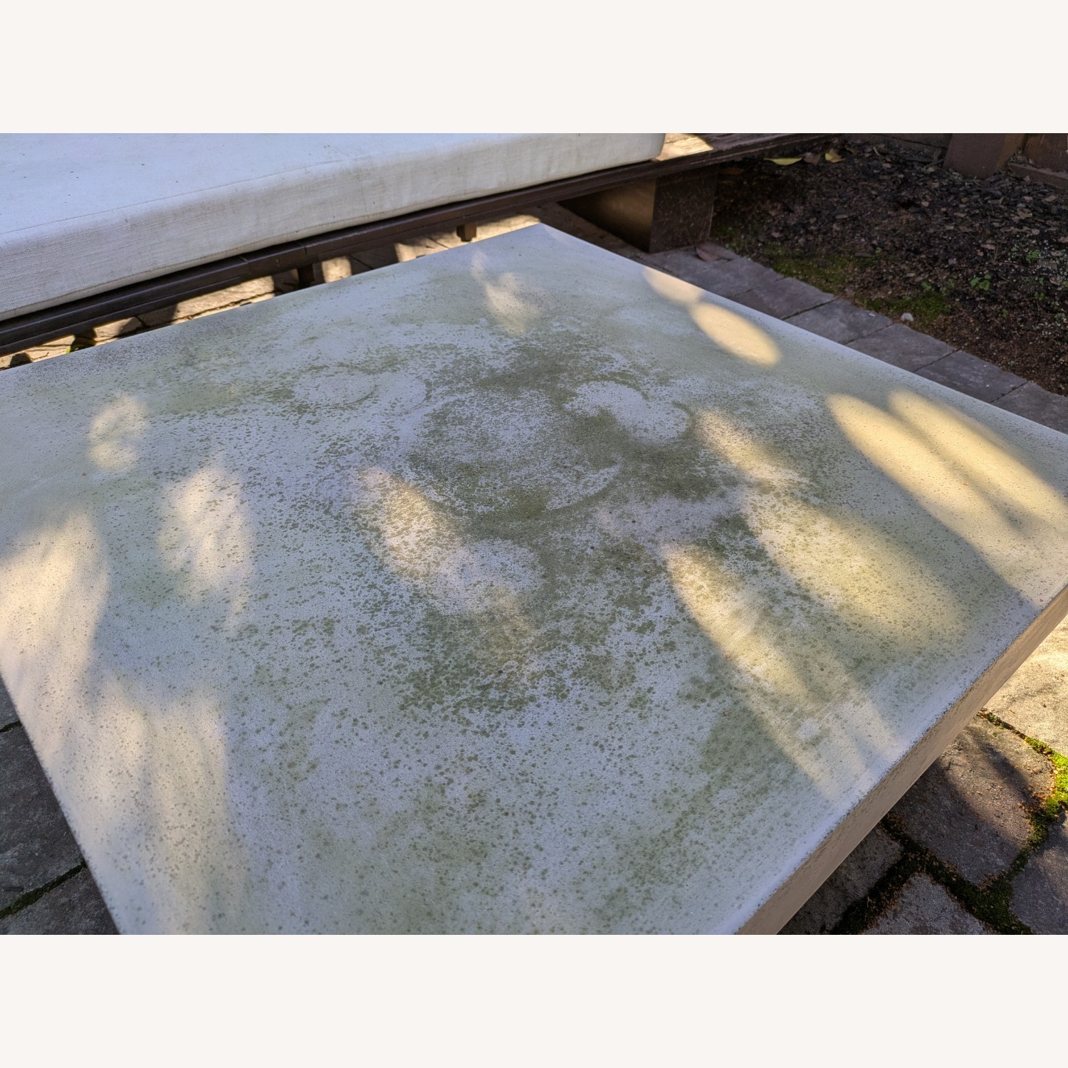 CB2 Element Natural Concrete Coffee Table - image-3