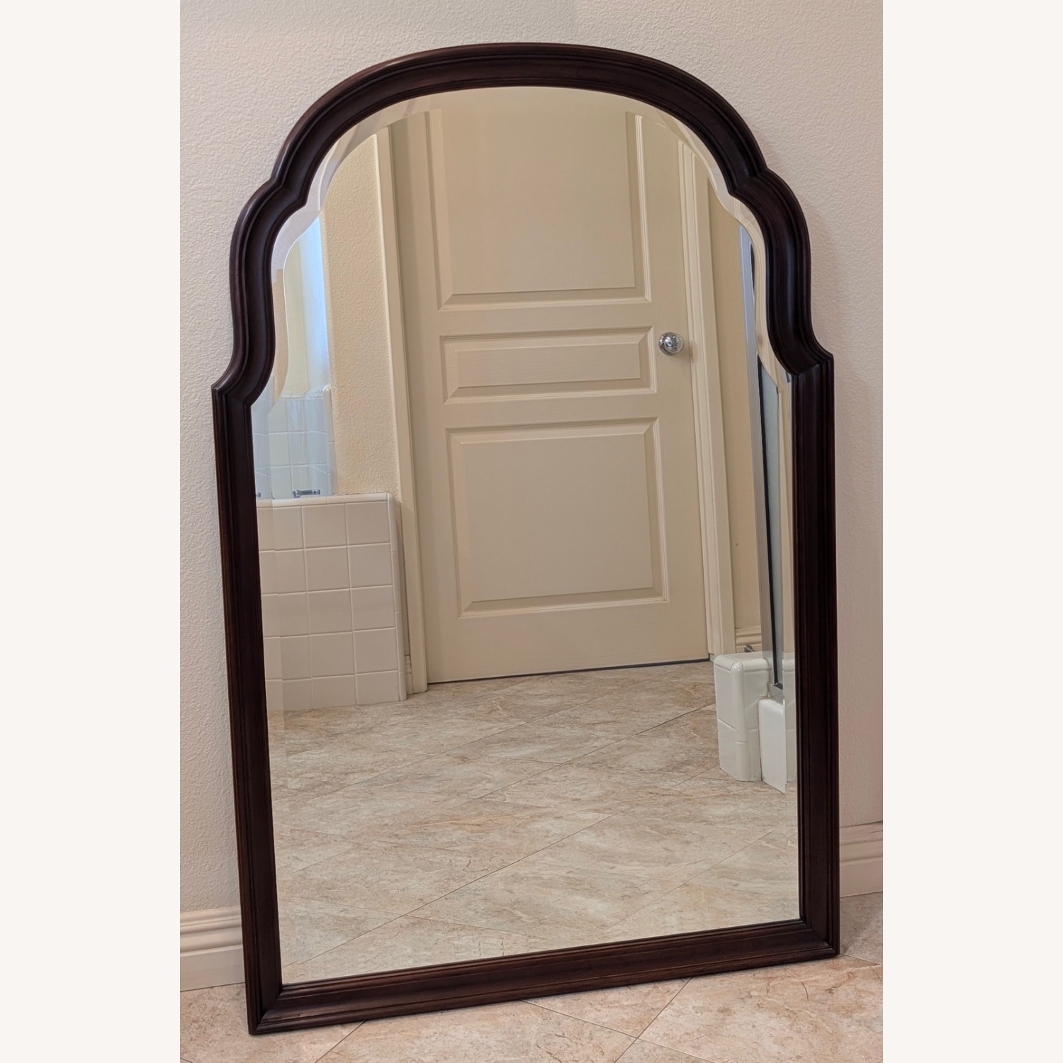 Ethan Allen Georgian Court Queen Ann Style Mirror - image-2