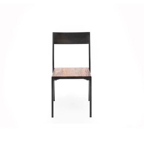 Used From The Source Natural Wood Dining Chair for sale on AptDeco