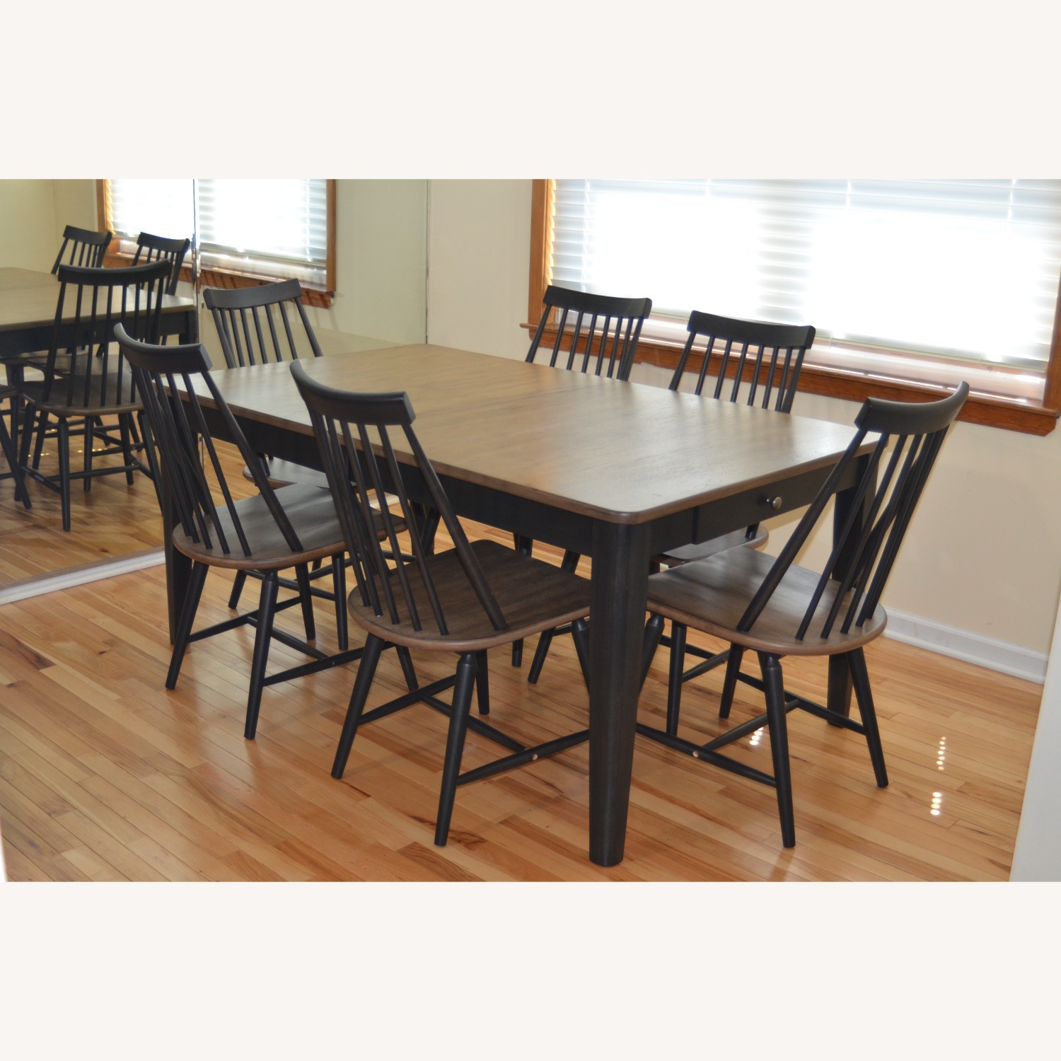 Raymour & Flanigan Dark Brown Wood Dining Sets - image-4