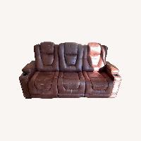 Ashley Furniture Dark Brown 3+ Seater Sofa