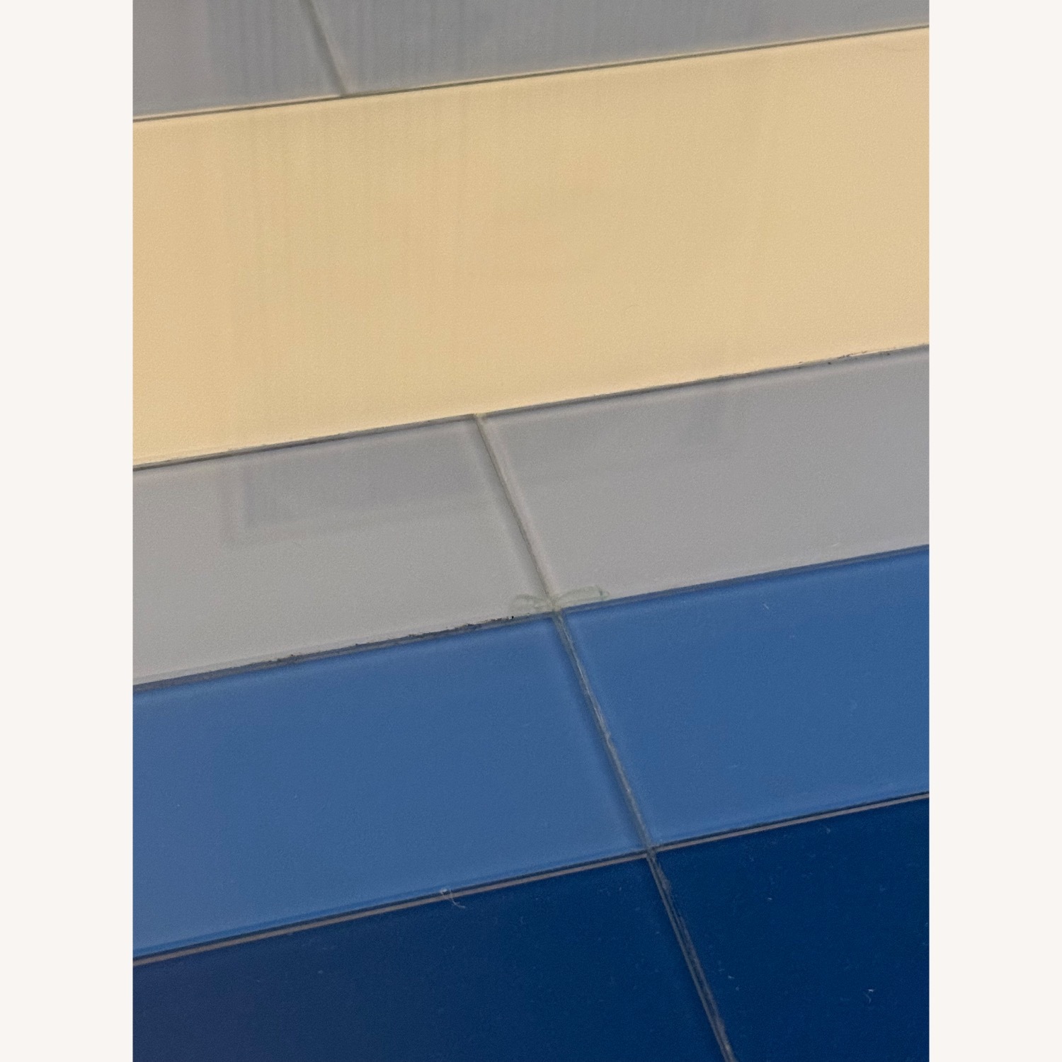 Jonathan Adler Harlequin Blue Metal Coffee Table - image-4