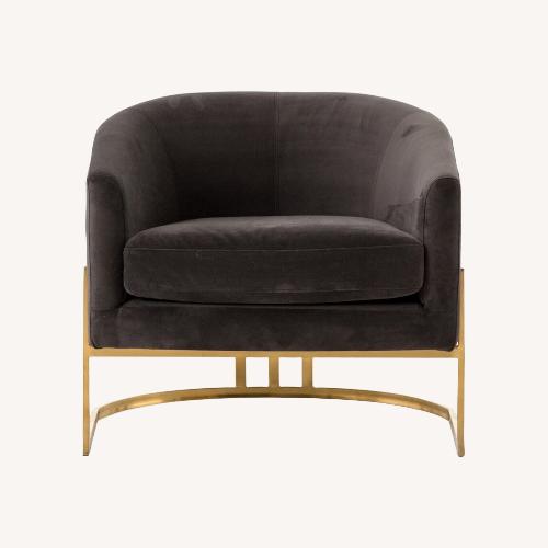 Used Four Hands Corbin Barrel Chair for sale on AptDeco