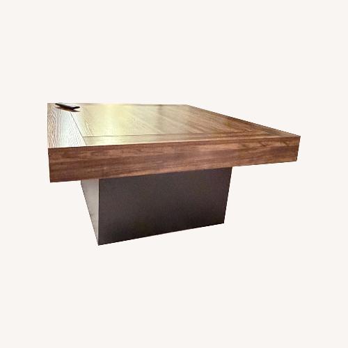 Used Amazon Dark Brown Coffee Table for sale on AptDeco