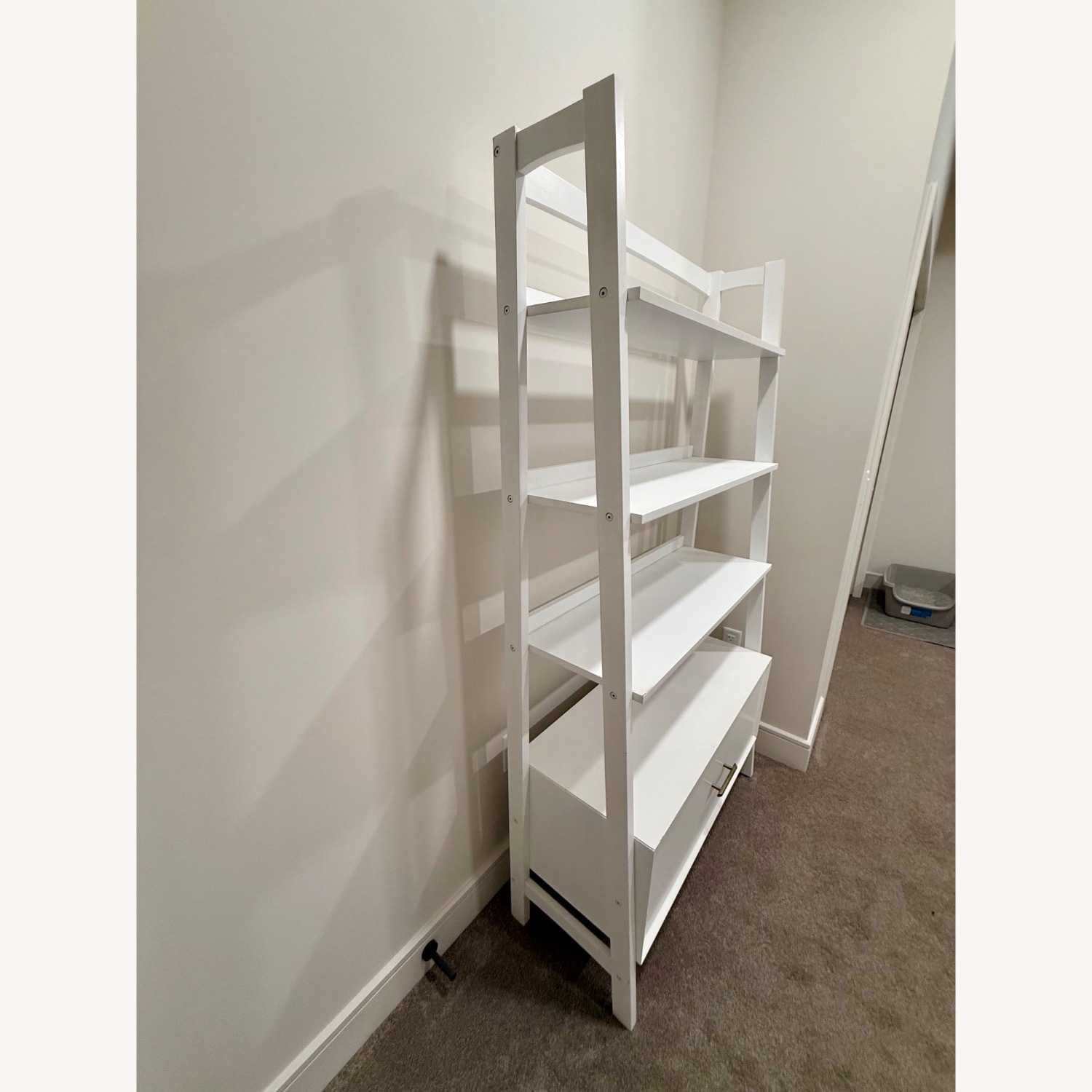 Crosley Furniture White Wood Bookcase - image-3