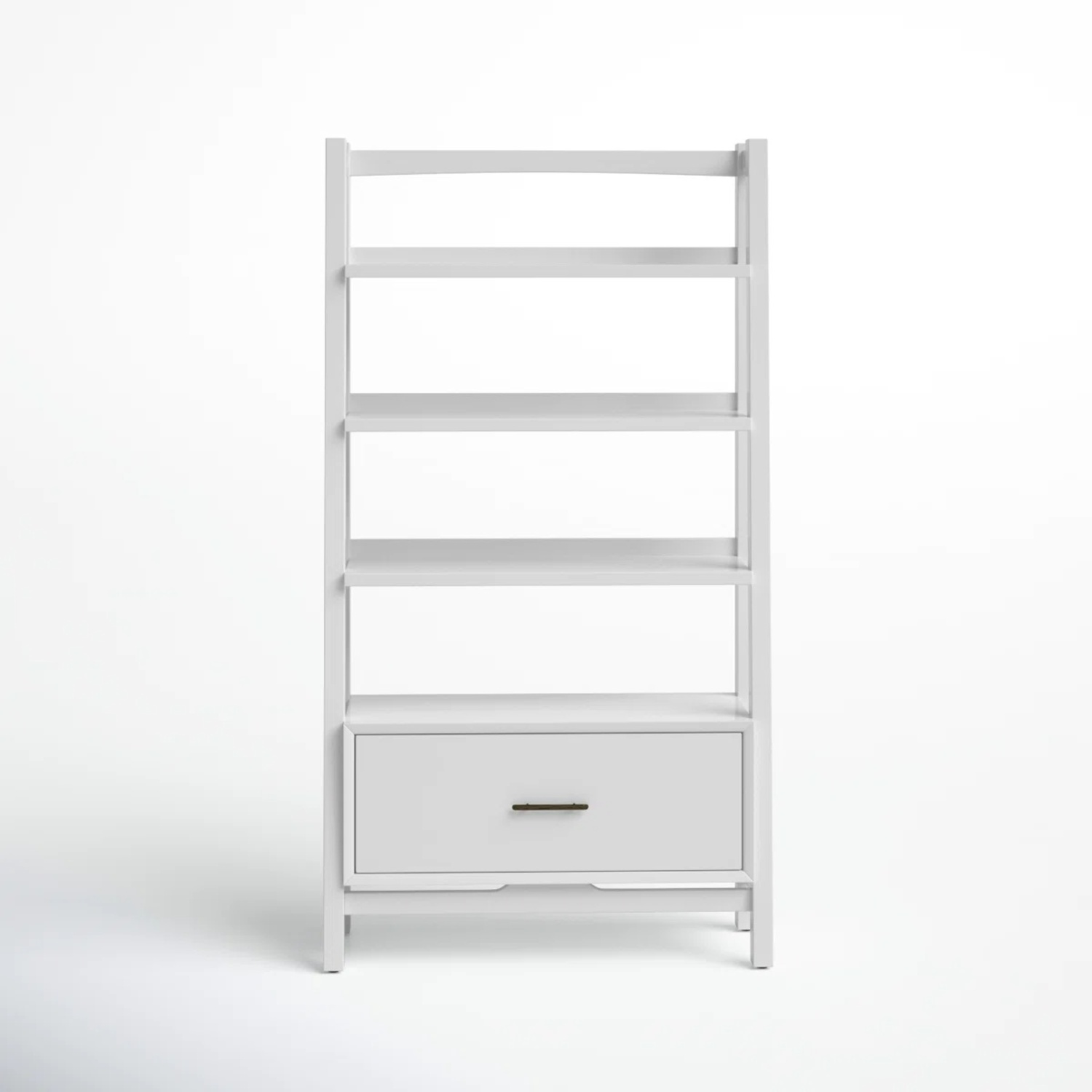 Crosley Furniture White Wood Bookcase - image-8