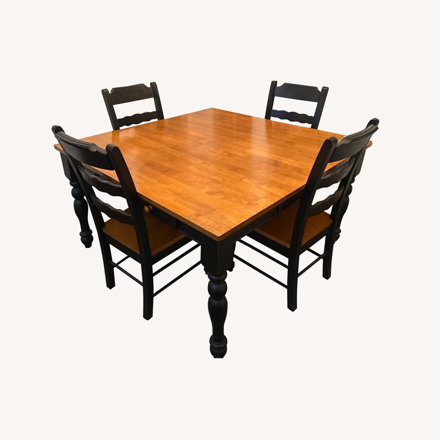 Pottery Barn Dining Table and Chairs - image-0