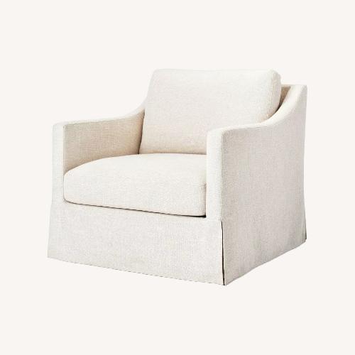 Used Target Natural Fabric Armchair for sale on AptDeco